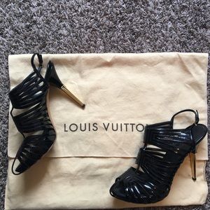 FINAL SALE Authentic Louis Vuitton black cage